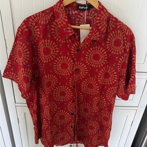 BNWT Vat Pave Patterned Men's Shirt